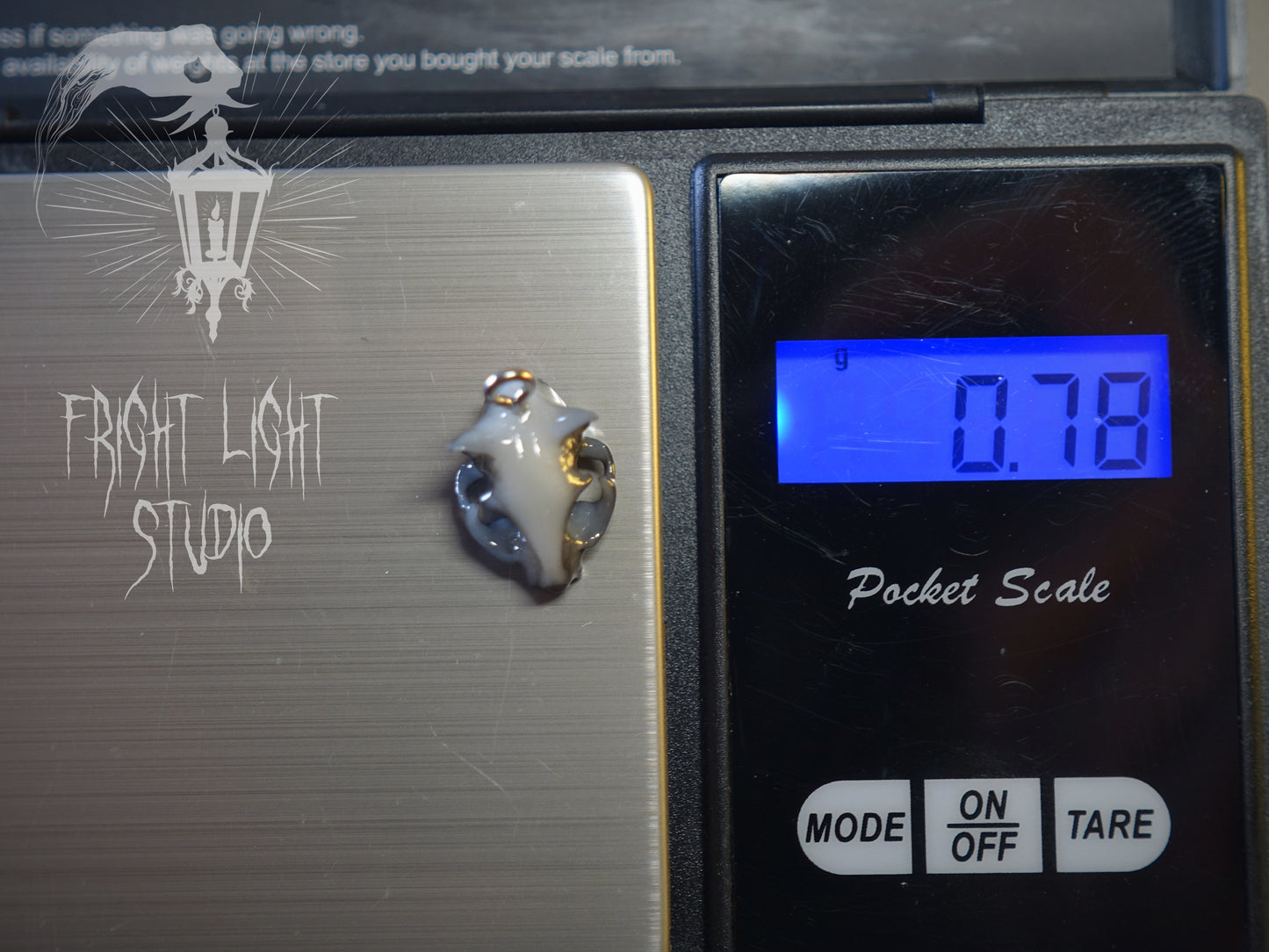 Cat Skull Ghost Earrings