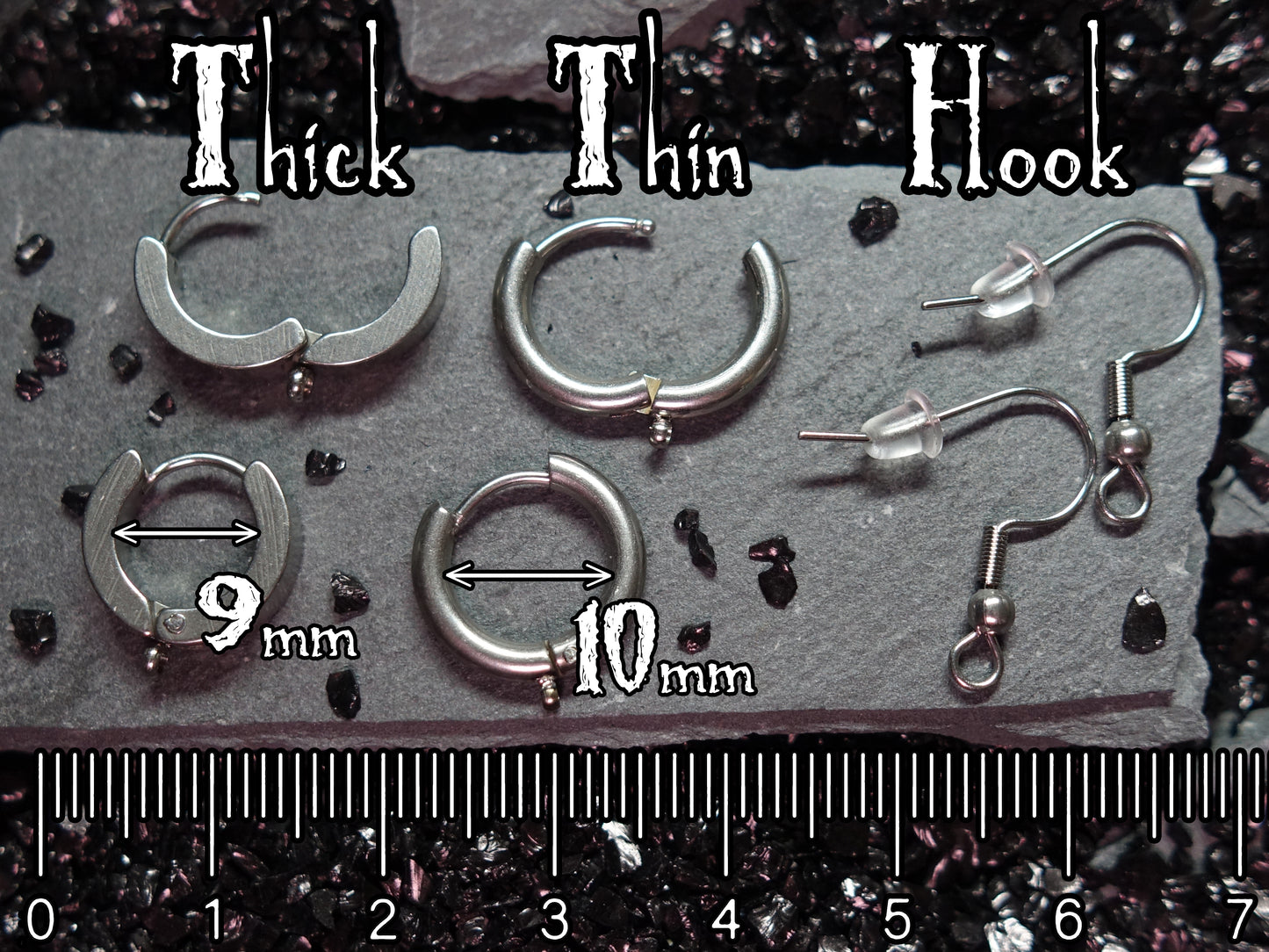 Cat Skull Ghost Earrings (Pair)