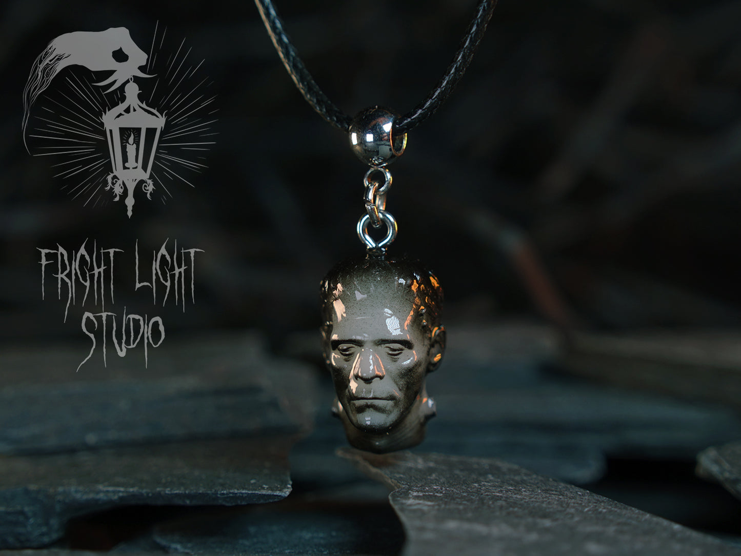 Frankenstein Necklace – Classic Horror Pendant