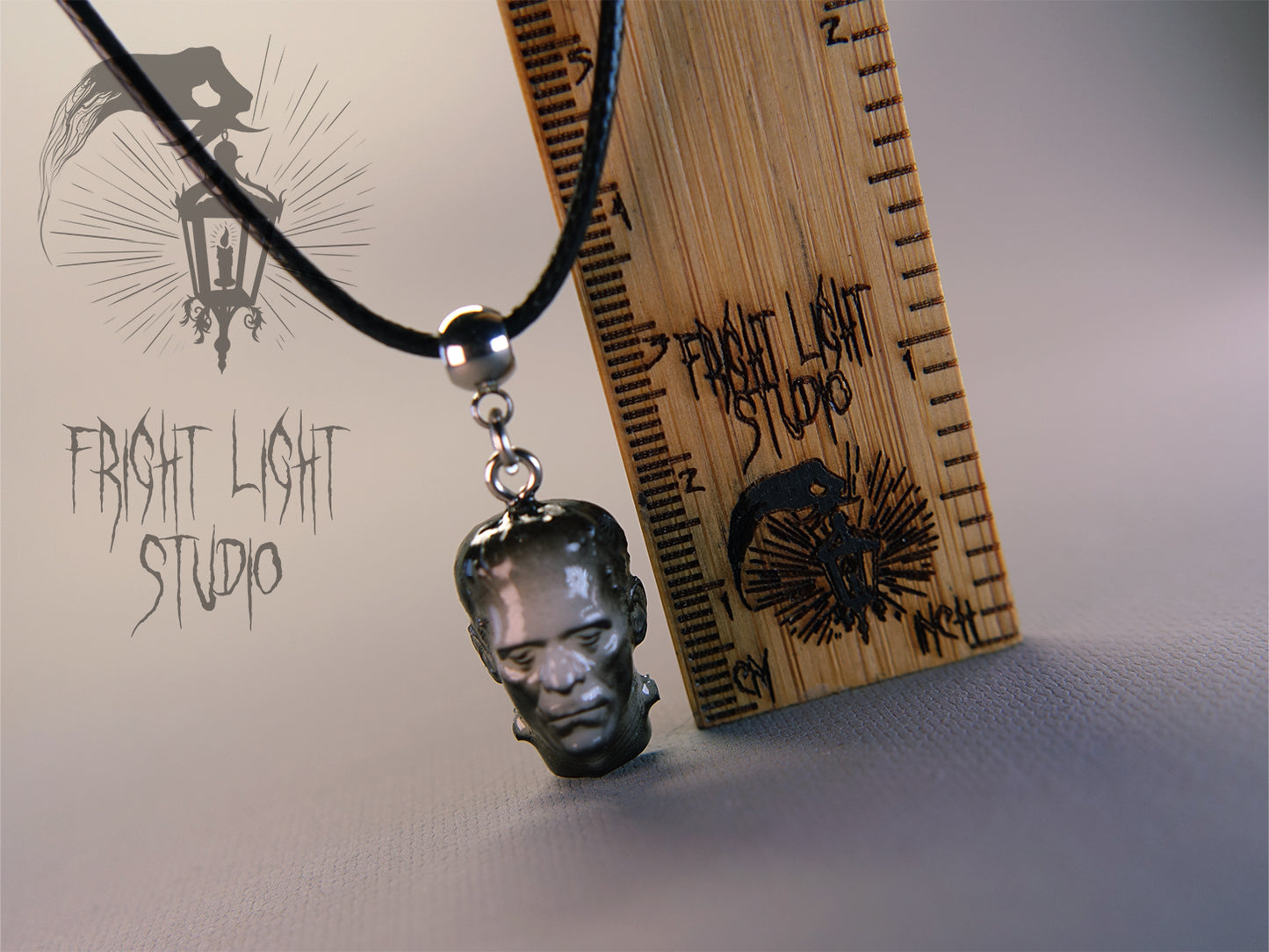 Frankenstein Necklace – Classic Horror Pendant