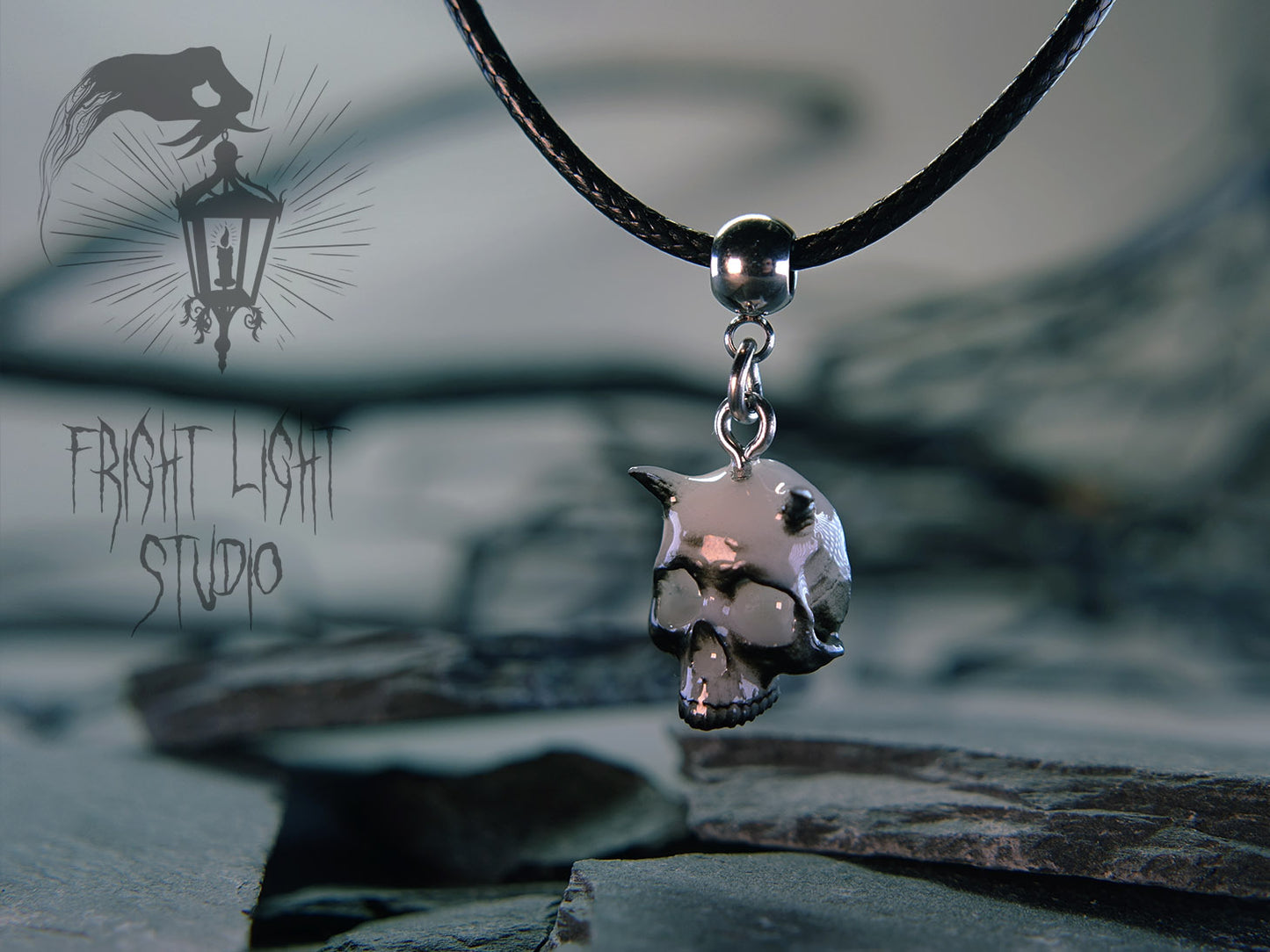 Devil Skull Necklace – Gothic Pendant