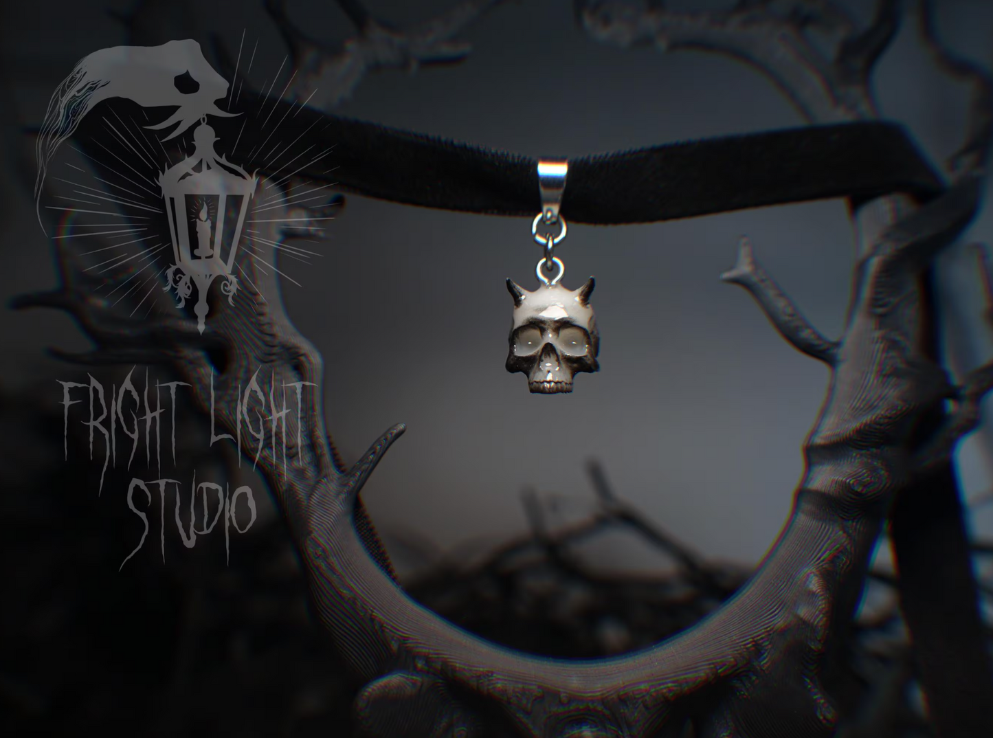 Devil Skull Choker