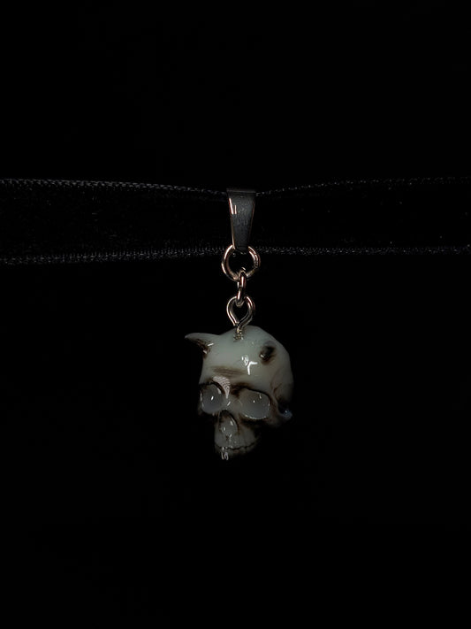 Devil Skull Choker