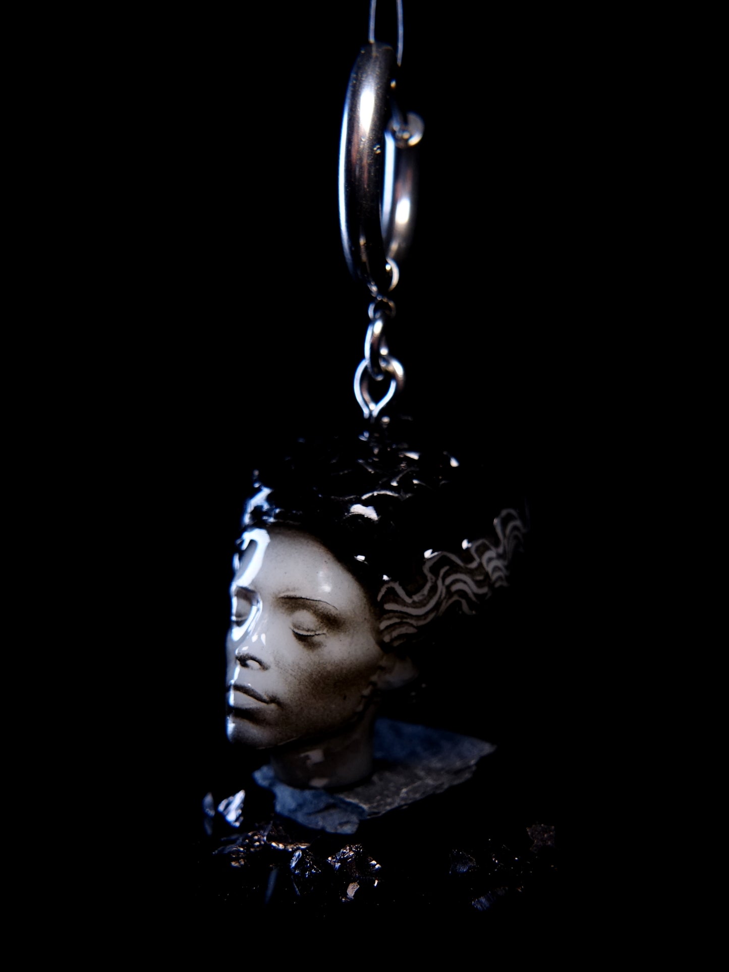 Frankenstein Bride Earrings (Pair)