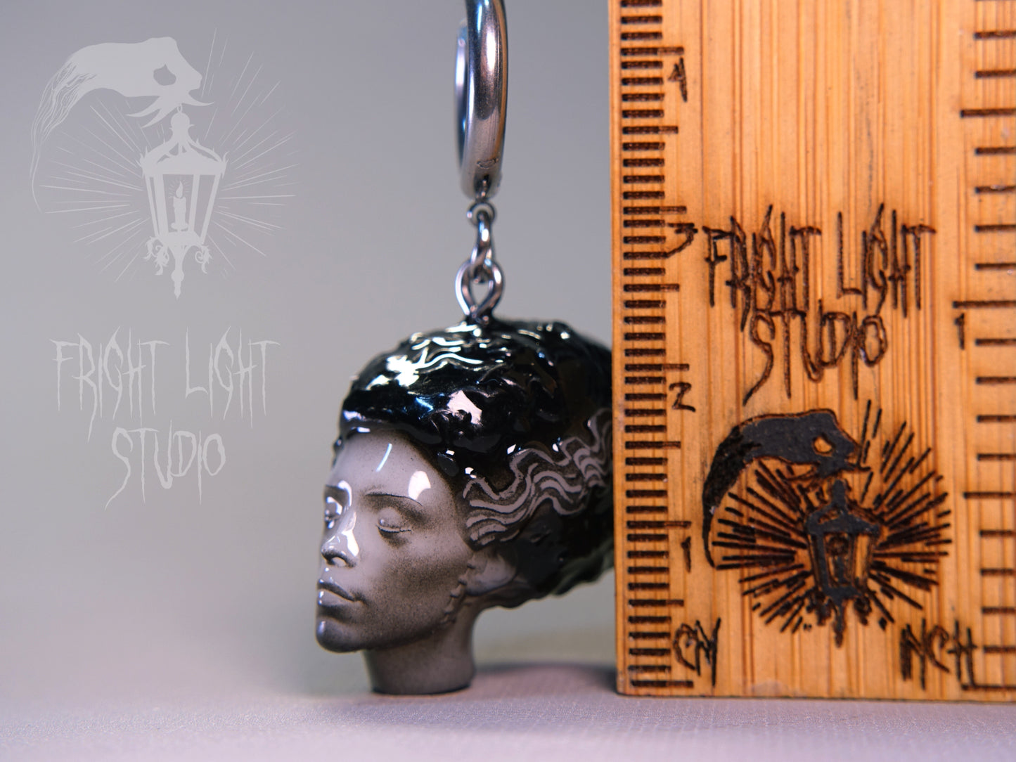 Frankenstein Bride Earrings (Pair)