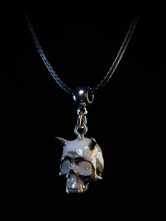 Devil Skull Necklace – Gothic Pendant