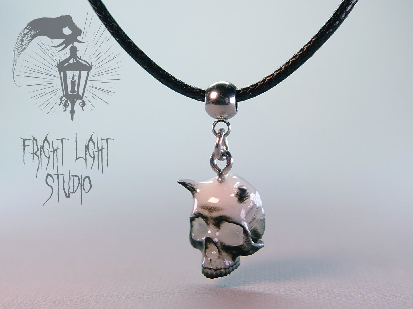 Devil Skull Necklace – Gothic Pendant