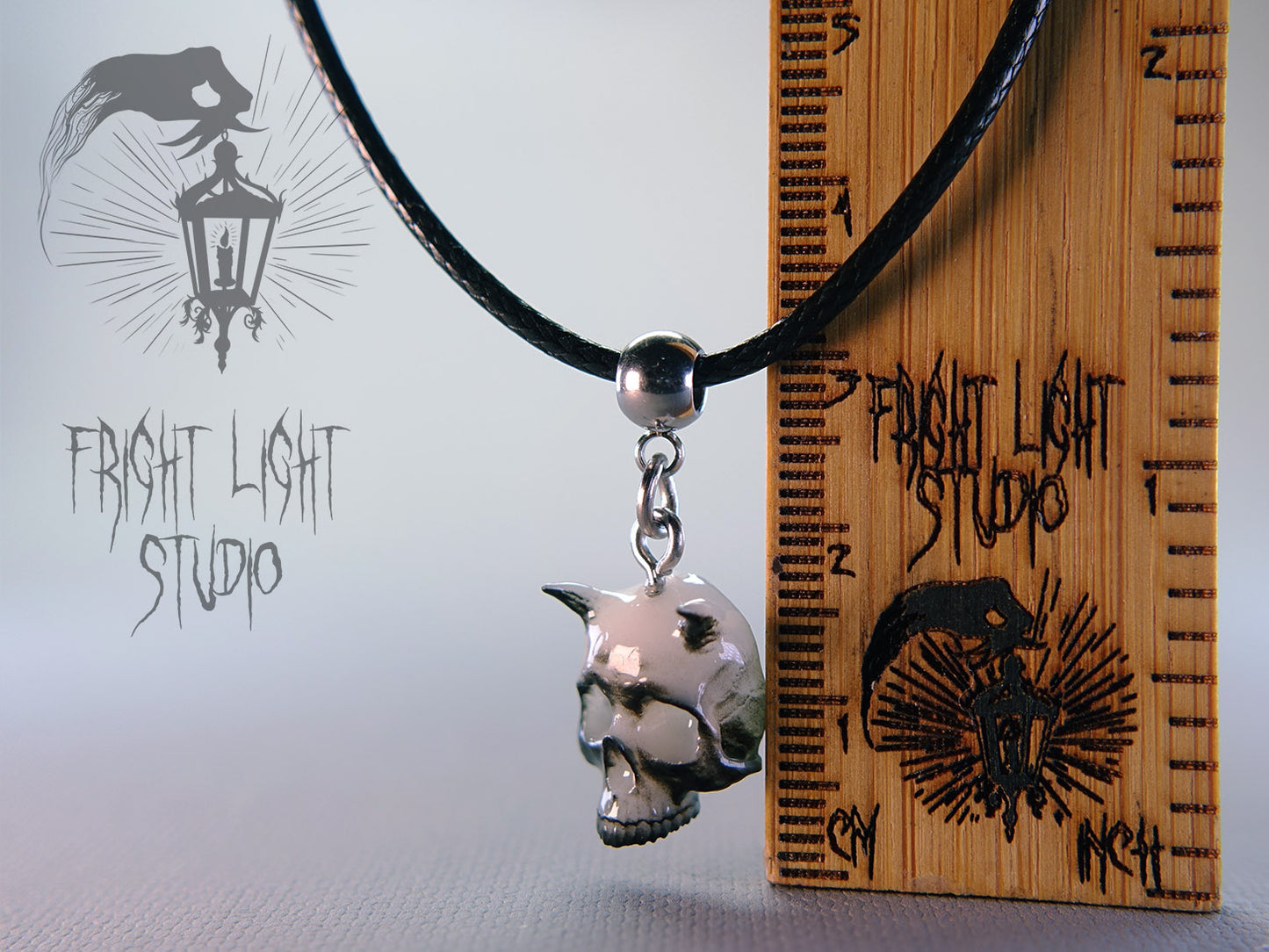 Devil Skull Necklace – Gothic Pendant