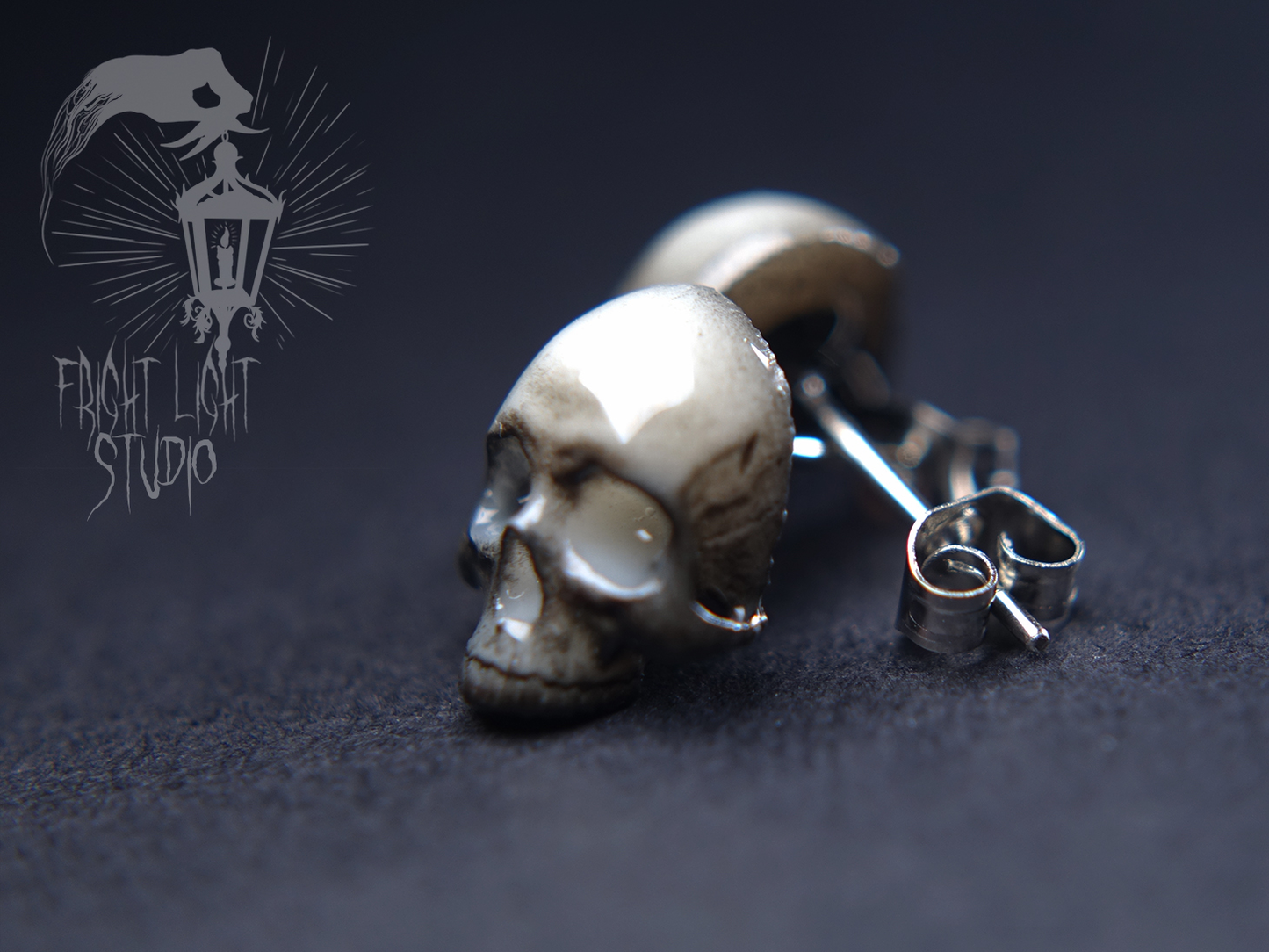 Skull Ghost Stud